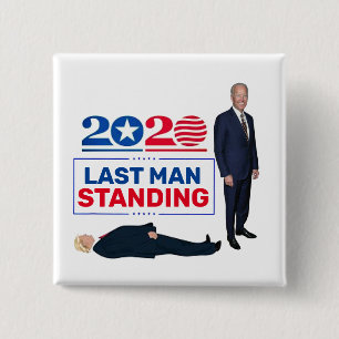 2020 Last Man Standing 15 Cm Square Badge