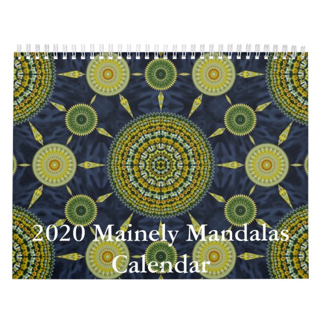 2020 Mainely Mandalas Calendar (Cover)