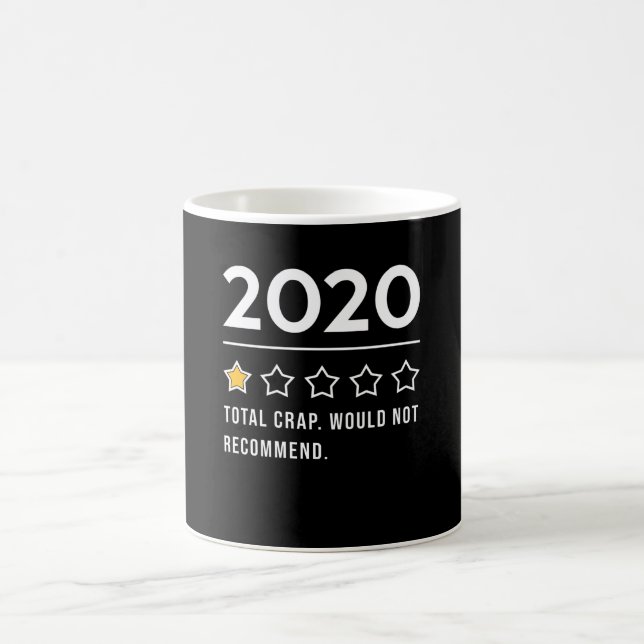 2020 Memes 1 Star Rating Coffee Mug (Center)