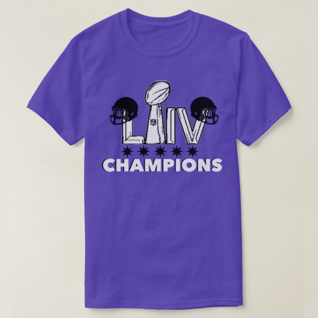 2020 NFL Champions T-Shirt (Design Front)