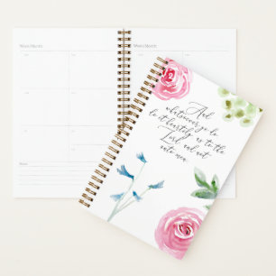 2020 Planner Bible Verse  And whatsoever ye do KJV