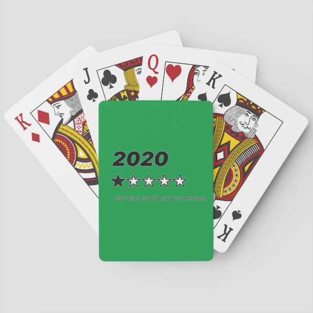 2020 playing cards (Back)