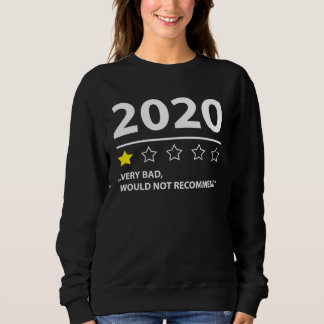 2020  rating would not recommend sweatshirt