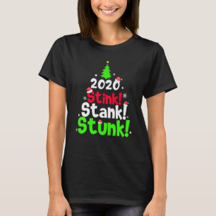 2020 Stink Stank Stunk Matching Family Christmas P T-Shirt