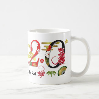 2020 The Year of Rat Coffee Mug