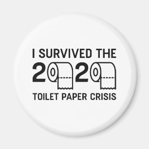 2020 Toilet Paper Crisis Magnet