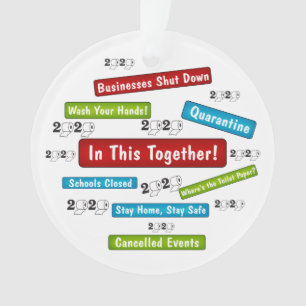 2020 Toilet Paper The Year It All Happened Ornament
