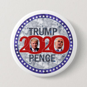 2020 Trump / Pence 7.5 Cm Round Badge