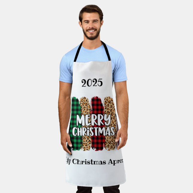 2020 Ugly Christmas Apron (Worn)