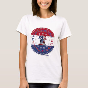 2020 Vote For The Red, White and Blue Liberty Bell T-Shirt