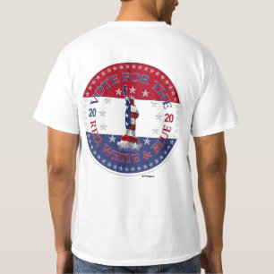 2020 Vote For The Red, White and Blue Statue T-Shirt
