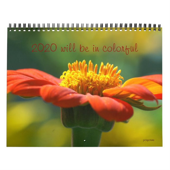 2020 will be in colourful calendar (Cover)