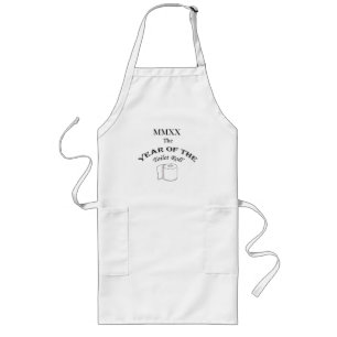 2020 Year of the Toilet Roll Long Apron