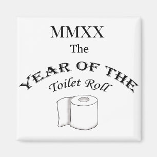 2020 Year of the Toilet Roll Magnet