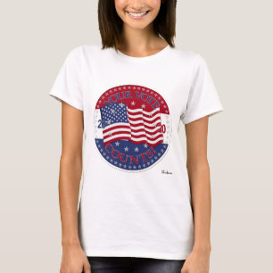 2020 Your Vote Counts American Flag T-Shirt