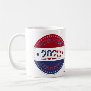 2020 Your Vote Counts Coffee Mug