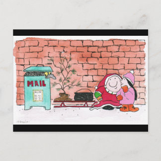 2020 ziggy charity santa postcard