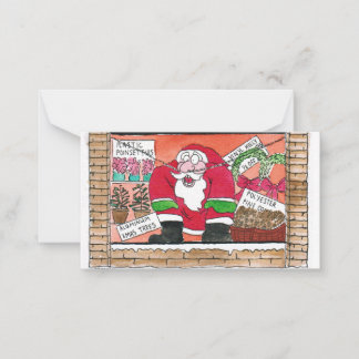 2020 ziggy funny santa christmas card