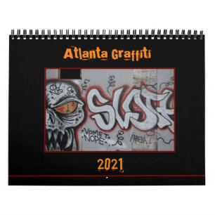 2021 Atlanta Graffiti Calendar