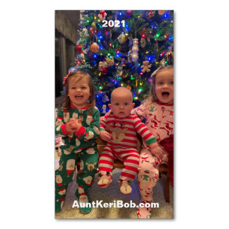 2021 AuntKeriBob.com Magnetic Business Card