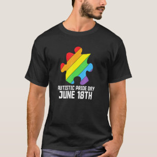 2021 Autism Autistic Pride Neurodiversity Rainbow  T-Shirt