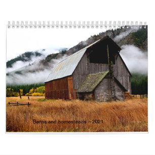 2021 Barn and homestead calendar. Calendar