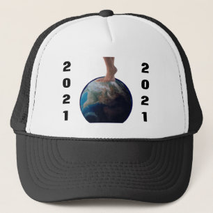 2021 BLACK AND WHITE HAT