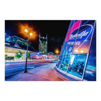 2021 Broadway In Nashville Tennessee - Print