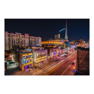 2021 Broadway Nashville Tennessee - Photo Print