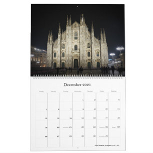 2021 Calendar - Italy