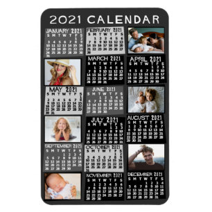 2021 Calendar (See Description for New Version) Magnet