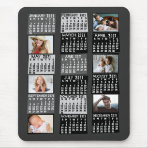 2021 Calendar (See Description for New Version) Mouse Pad
