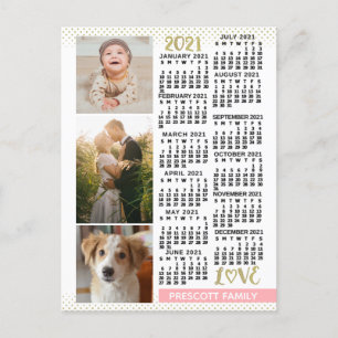 2021 Calendar (See Description for New Version)  Postcard