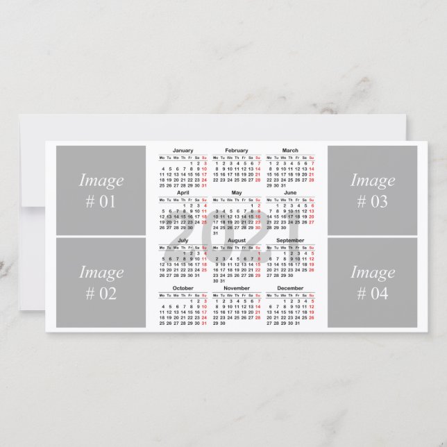 2021 calendar template (Front)