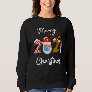 2021 Christmas Santa Claus Reindeer Boys Girl Kids Sweatshirt