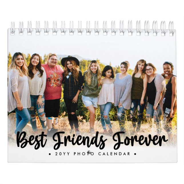 2021 Custom Photo Calendar Best Friends Forever (Cover)