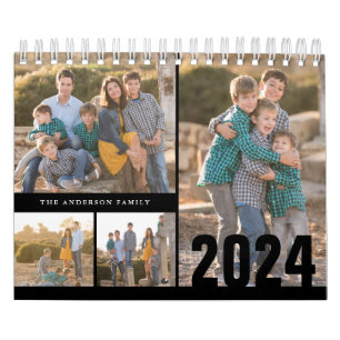 2021 Custom Photo Calendar Create Your Own Black