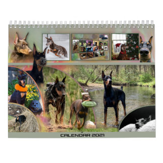 2021 Dobermantalk Calendar