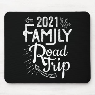2021 Family Road Trip Vacation Gift T Shirt Matchi Mouse Pad