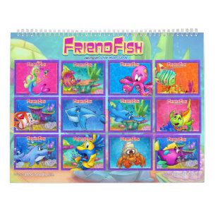 2021 FriendFish calendar