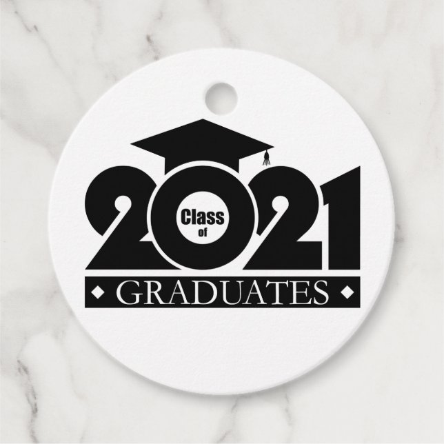 2021 Graduation Favour Tags (Front)
