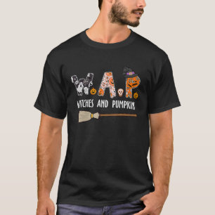 2021 Halloween WAP Witches And Pumpkins Womens T-Shirt