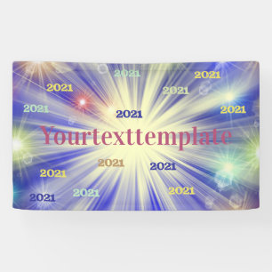 2021,happy new year, golden text 2021, personalise banner