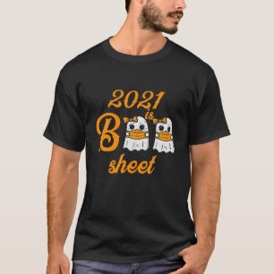 2021 Is Boo Sheet Ghost Halloween T-Shirt