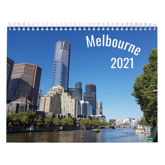 2021 Melbourne Yearly Calendar (Cover)