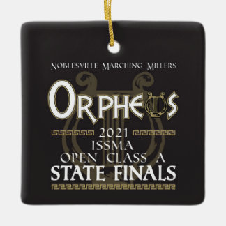 2021 Noblesville Marching Millers - State Finals Ceramic Ornament