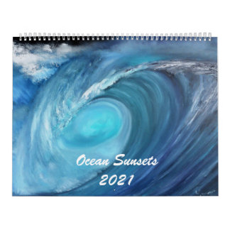 2021 Ocean Sunsets Calendar
