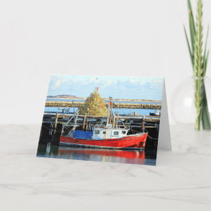 2021 Plymouth Lobster pot tree Card