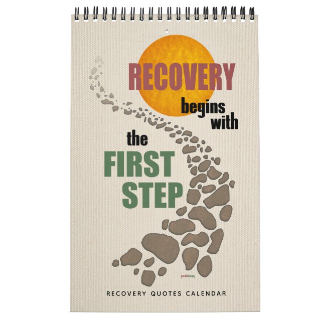 2021 Recovery Quotes Inspirational Slogans 12Steps Calendar (Cover)