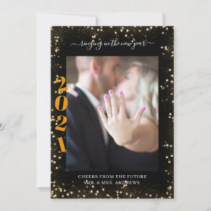 2021 Ringing in the New Year engagement Photo